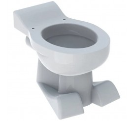Vas WC pentru copii, pe pardoseala Geberit Bambini 35x50 cm evacuare orizontala, alb