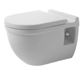 Vas WC suspendat Duravit Starck 3 Comfort 36x54 cm evacuare orizontala