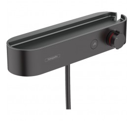 Hansgrohe ShowerTablet Select Baterie dus cu termostat, negru mat