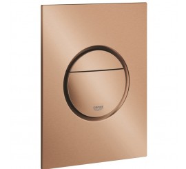 Grohe Nova Cosmopolitan S Clapeta de actionare WC Dual Flush, cupru mat (brushed warm sunset)