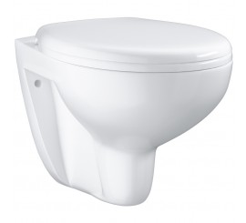 Vas WC suspendat Grohe Bau Ceramic Rimless 37x53 cm evacuare orizontala