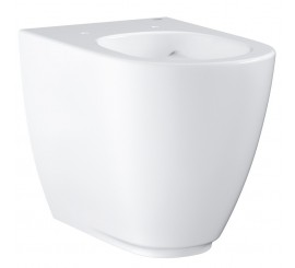 Vas WC pe pardoseala Grohe Essence Rimless 36x55 cm evacuare orizontala sau verticala, tratament PureGuard