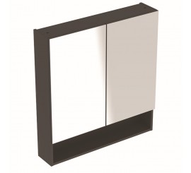 Geberit Selnova Square Dulap suspendat cu oglinda 79x18xH85 cm, antracit mat