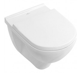 Set Vas WC suspendat cu capac soft close Villeroy & Boch O.Novo 36x56 cm evacuare orizontala