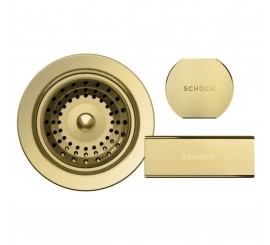 Schock Signus D-150/D-175/N-175 Set accesorii chiuveta, auriu
