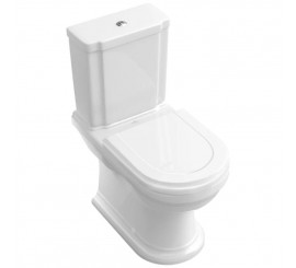 Vas WC pe pardoseala Villeroy & Boch Hommage 37x73 cm evacuare orizontala sau verticala