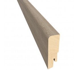 Kahrs Plinta parchet lemn furniruit 6 cm, gri (stejar nouveau gray)