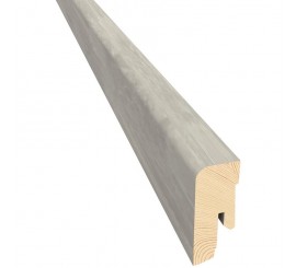 Kahrs Plinta parchet lemn infoliat 4 cm, gri (piatra athos)