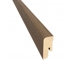 Kahrs Plinta parchet lemn infoliat 4 cm, maro (nuc belluno)