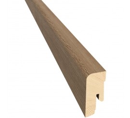 Kahrs Plinta parchet lemn infoliat 4 cm, maro (stejar durmitor)