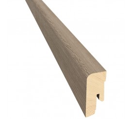 Kahrs Plinta parchet lemn infoliat 4 cm, maro (stejar sarek)