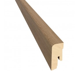 Kahrs Plinta parchet lemn infoliat 4 cm, maro (stejar saham)