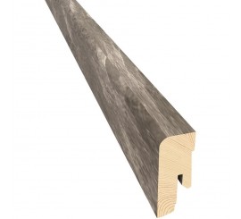 Kahrs Plinta parchet lemn infoliat 4 cm, gri (piatra ultar)