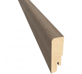 Kahrs Plinta parchet lemn infoliat 6 cm, maro (stejar lacandon)