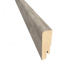 Kahrs Plinta parchet lemn infoliat 6 cm, gri (piatra lucania)