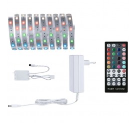 Paulmann MaxLED 250 Set baza banda LED RGB cu telecomanda, 1x20W, 300 cm, lumina multicolora