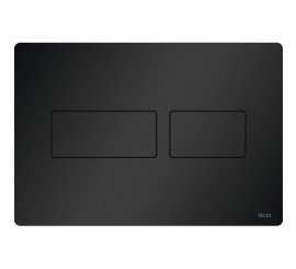 Tece Solid Clapeta de actionare Wc Dual-Flush, negru mat