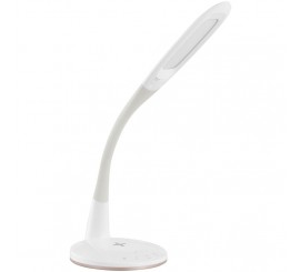 Eglo Trunca Lampa de birou cu incarcare wireless, 1x3.7W, alb