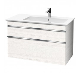Villeroy & Boch Venticello Vanity Masca lavoar baie dreapta 95x50xH59 cm, alb (aspect lemn)