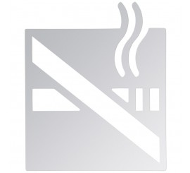 Bemeta Hotel Indicator fumatul interzis, inox