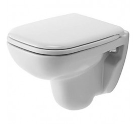Vas WC suspendat Duravit D-CODE 35x48 cm evacuare orizontala, compact