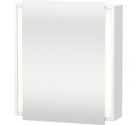 Duravit Ketho Dulap suspendat cu oglinda 65x18xH75 cm, 1 usa, deschidere stanga, alb (white matt)