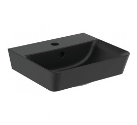 Lavoar baie suspendat, negru mat Ideal Standard Connect Air Cube 40x35 cm