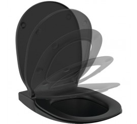 Ideal Standard Connect Air Capac WC soft-close, negru mat