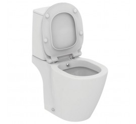 Vas WC cu bideu pe pardoseala Ideal Standard Connect 36x66 cm evacuare orizontala