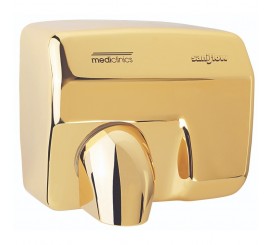 Mediclinics Saniflow E88 Uscator de maini automat, auriu lucios (placat cu aur)