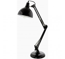 Eglo Borgillio Lampa de birou 1x60W, negru
