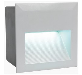 Eglo Zimba-LED Lampa patrata incastrata 1x3.7W, argintiu