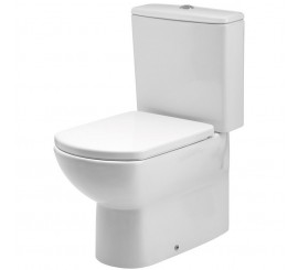 Vas WC pe pardoseala Gala Smart 35x61 cm evacuare orizontala sau verticala, lipit de perete