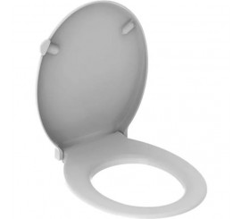 Geberit Selnova Comfort Capac WC, fixare standard, alb