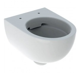 Vas WC suspendat Geberit Selnova Compact Rimfree 36x49 cm evacuare orizontala