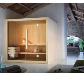 Glass Hoshi Sauna traditionala 210x160 cm