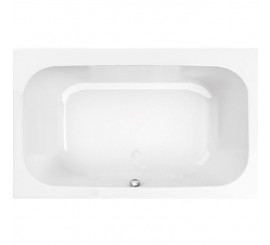 Cada baie dreptunghiulara Glass Pop acril 180x110 cm, cu cadru pentru panouri