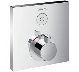 Hansgrohe ShowerSelect Baterie dus cu termostat pentru montaj incastrat, 1 iesire, crom