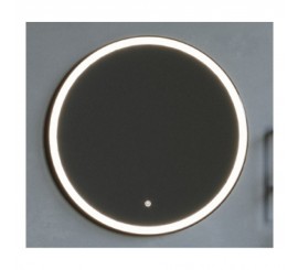 Fluminia Black-Boy Oglinda cu iluminare LED, Ø90 cm