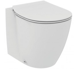 Vas WC pe pardoseala Ideal Standard Connect AquaBlade 37x55 cm evacuare orizontala sau verticala