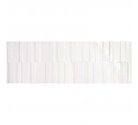 Faianta baie / bucatarie rectificata alba 30x90 cm, Marazzi Pure White Lux Struttura Code 3D