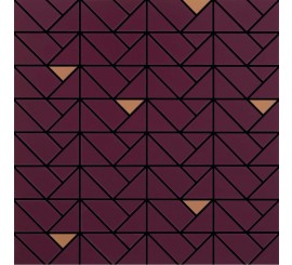 Mozaic 40x40 cm, Marazzi Eclettica Purple Bronze