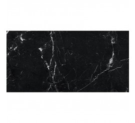 Gresie exterior / interior portelanata rectificata neagra 75x150 cm, Marazzi Allmarble Elegant Black