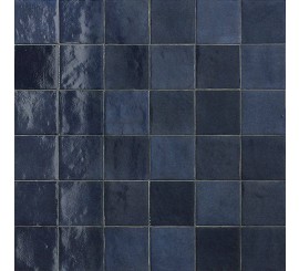 Faianta baie / bucatarie albastra 10x10 cm, Marazzi Zellige Lux China