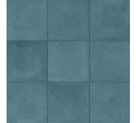 Gresie exterior / interior portelanata albastra 20x20 cm, Marazzi D_Segni Blend Azzuro