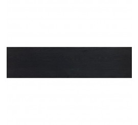Gresie exterior / interior portelanata rectificata neagra 30x120 cm, Marazzi Treverk Black
