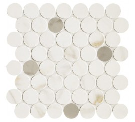 Mozaic 31x31 cm, Marazzi Magnifica Calacatta Gold Circle