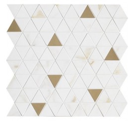 Mozaic 40x43 cm, Marazzi Allmarble Wall Golden White Satin Tria