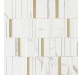 Mozaic 40x40 cm, Marazzi Allmarble Wall Statuario Barcode Lux
