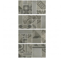 Mozaic 19x38 cm, Marazzi D_Segni Blend Grigio